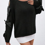 Isabelle Bow Sleeve Sweater
