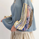 Rosalie Patchwork Top