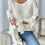 Isabelle Bow Sleeve Sweater