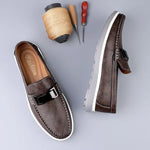 Luxury leather loafers