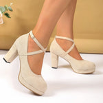 Celine Suede Pumps