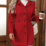 Charlotte Buttoned Trench Coat