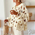 Vera Hollow Knit Sweater