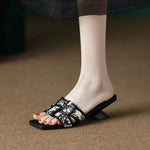 Lune Weave Sandals