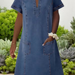 Liz™ | Casual Denim Dress