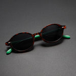 Eden Vintage Oval Sunglasses