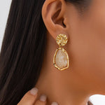 Gabriella Sculpted Drop Earrings