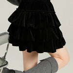 Renée Velvet Skirt