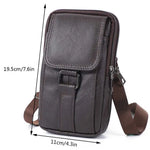 Brixton Leather Crossbody Bag