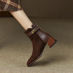 Kelly Suede Ankle Boots