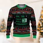 KZZ Men's Crew Neck Long Sleeve Christmas Sweatshirt