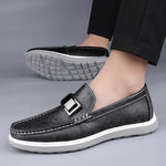 Luxury leather loafers