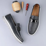 Luxury leather loafers