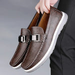 Luxury leather loafers