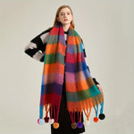 Maribel Pom Scarf