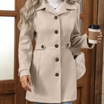 Charlotte Buttoned Trench Coat