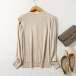 Serena Silk-Cashmere Cardigan