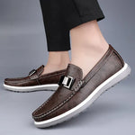 Luxury leather loafers