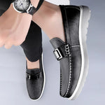 Luxury leather loafers