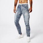 Urban Stitch Distressed Skinny Jeans