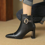 Ember Buckle Ankle Boot