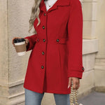 Charlotte Buttoned Trench Coat