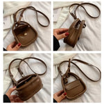 Alba Petite Faux Leather Crossbody Bag