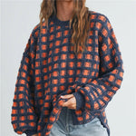 Hazel Plaid Sweater