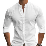 Breathable linen shirt