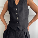 Paloma Linen Trouser Set