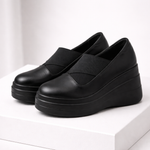Women's Leather Platform Shoes | Modern Everyday Fit