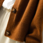 Evelyn Wool Cashmere Cardigan