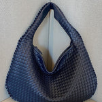 Fashionable Leather Woven Bag