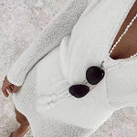 Fun In The Sun Knit Cover-up Dress