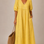 Estela | Summer midi dress