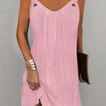 Jade Harris | Ribbed Wrap Mini Dress For Women