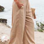 Fresh Air Pocketed Smocked Pants