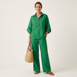 Zerah | Linen Two-Piece Set