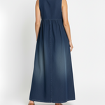 Karen | Long Denim Dress