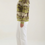 'Melanie' long knit sweater with exclusive design