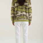 'Melanie' long knit sweater with exclusive design