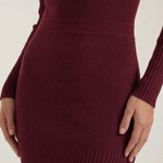 'Sheila' Striped Bodycon Midi Dress
